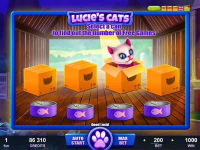 Слот Lucies Cats — Belatra Games