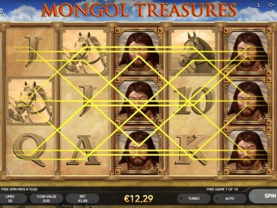 Слот Mongol Treasures производителя Endorphina